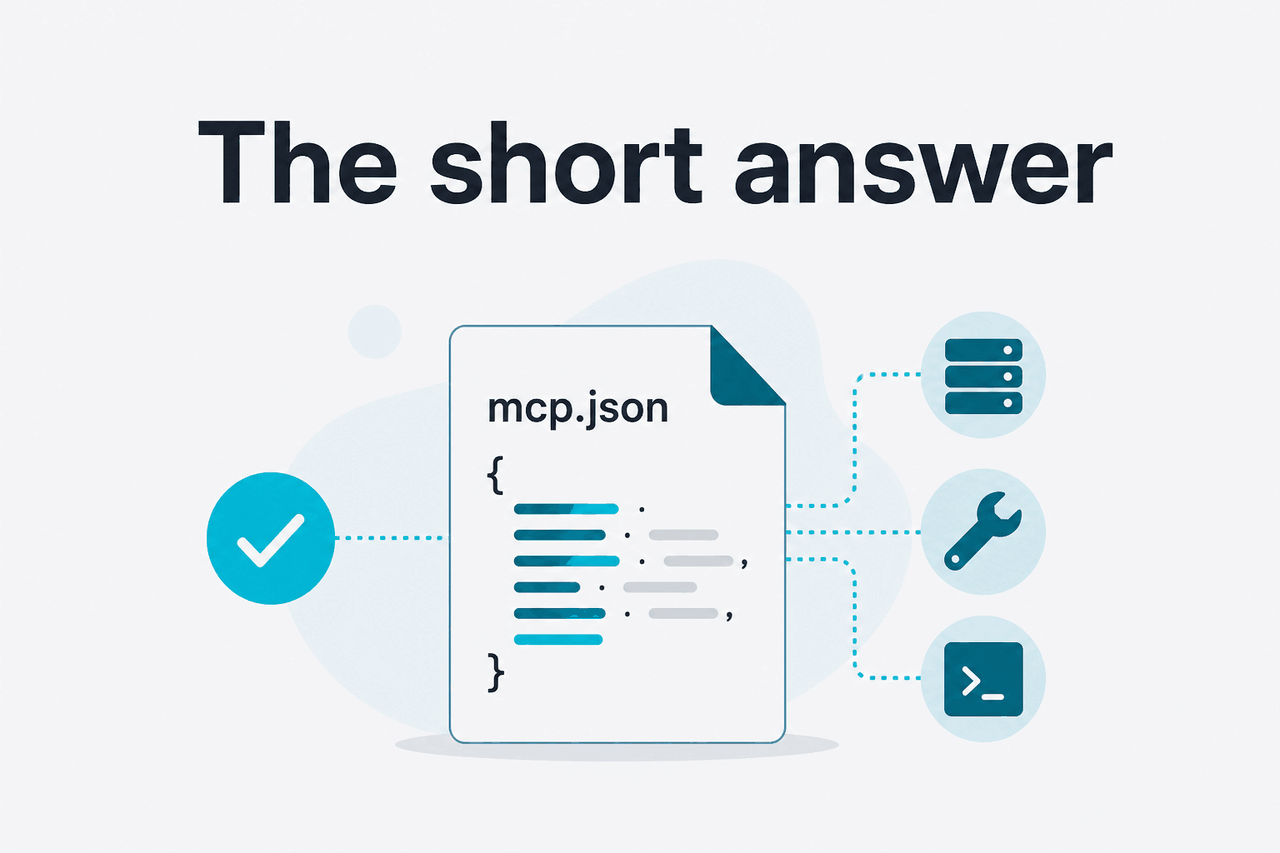 Illustration about mcp.json