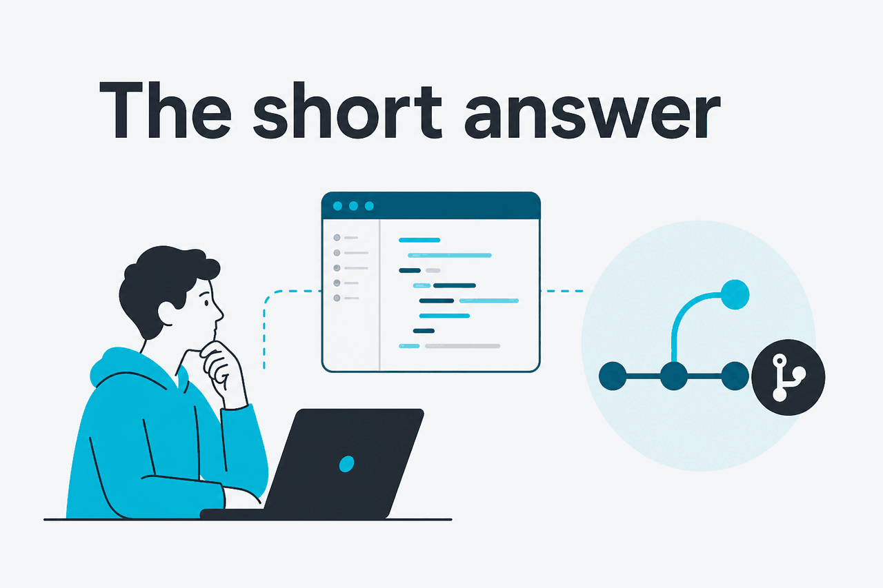 Illustration about claude code git