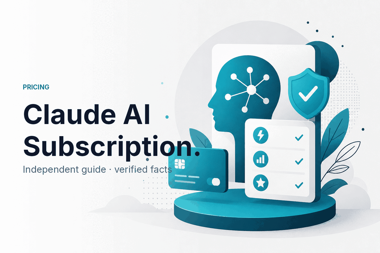 Claude AI Subscription — Plans & Pricing — hero illustration.