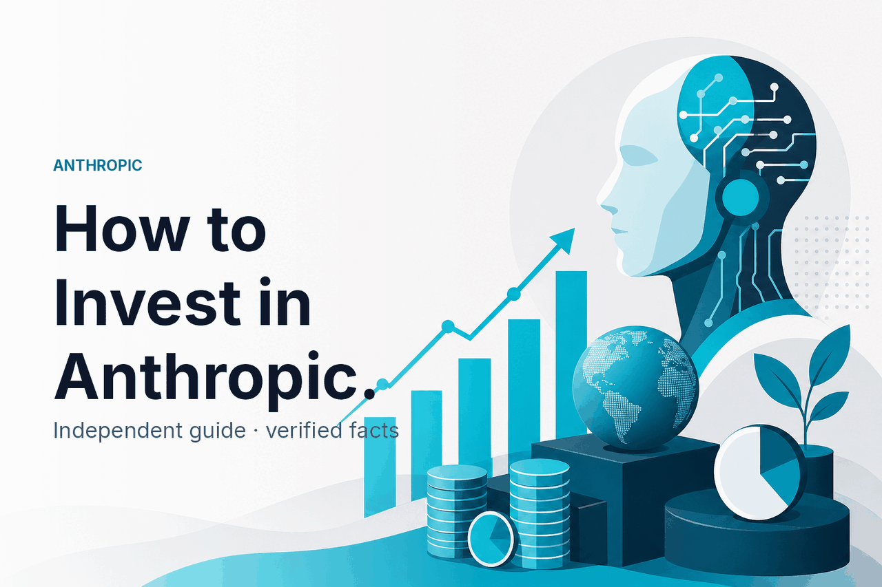 How to Invest in Anthropic — hero illustration.