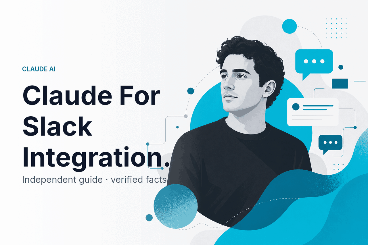 Claude For Slack Integration — hero illustration.