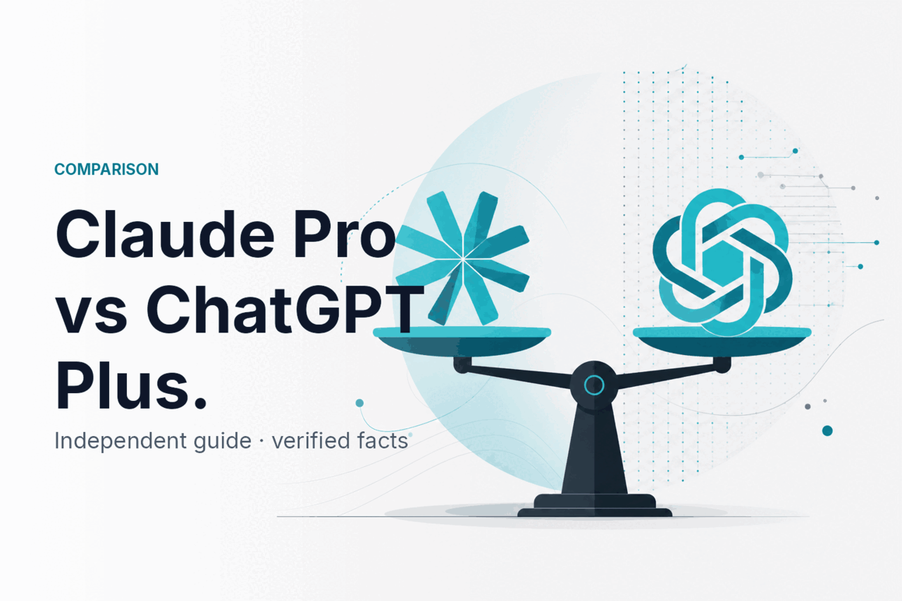 Claude Pro vs ChatGPT Plus — Subscriptions — hero illustration.