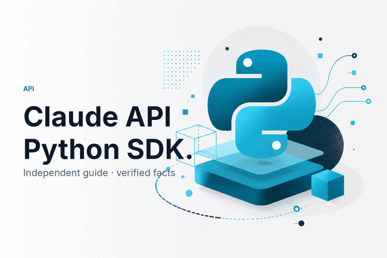 Claude API Python SDK — featured
