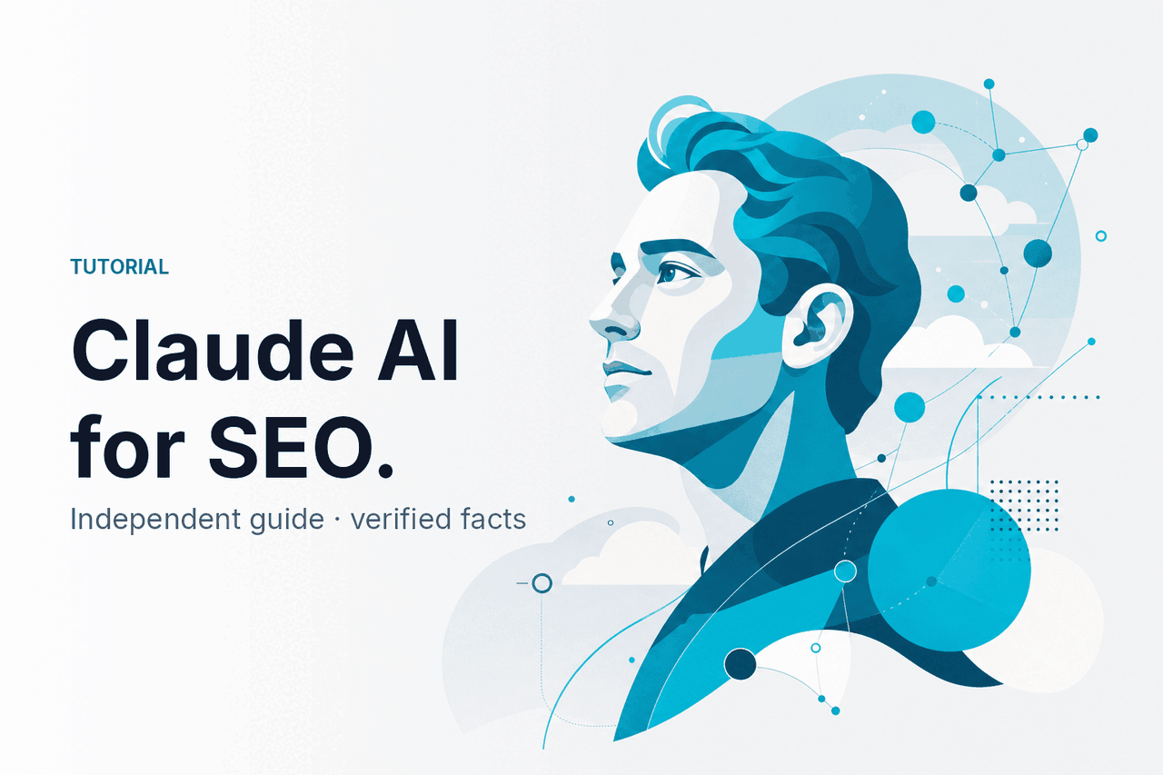Claude AI for SEO — hero illustration.
