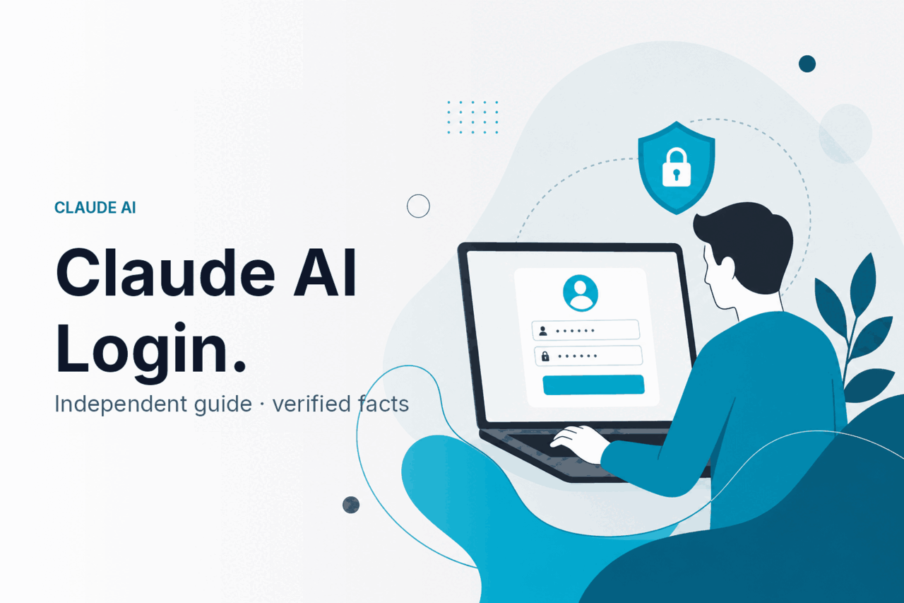 Claude AI Login — Sign In, Sign Up & Access — hero illustration.