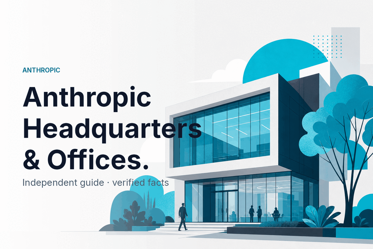 Anthropic Headquarters & Offices — hero illustration.