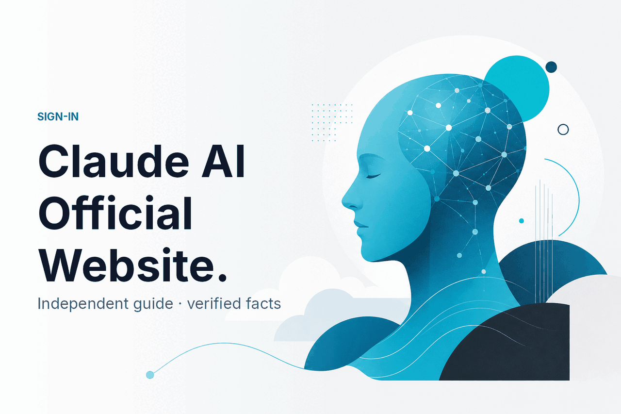Claude AI Official Website — Spot the Real One — hero illustration.
