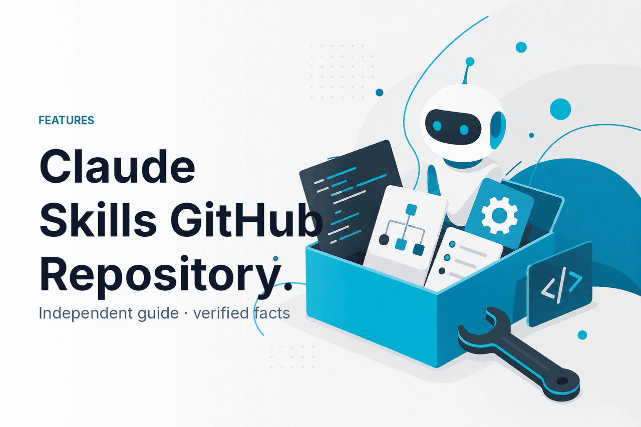 Claude Skills GitHub Repository — hero illustration.
