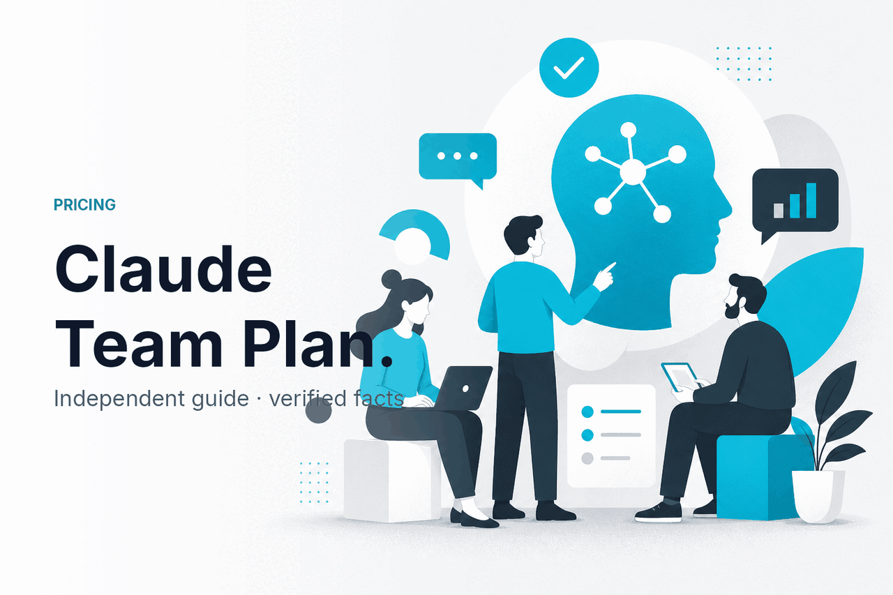 Claude Team Plan — Pricing & Features — hero illustration.
