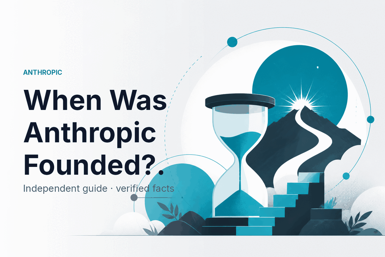 When Was Anthropic Founded? — hero illustration.