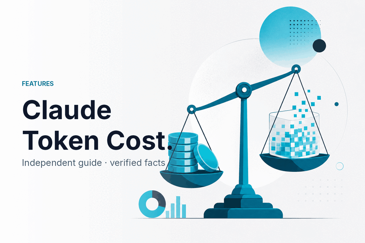 Claude Token Cost — Per-Token Pricing — hero illustration.