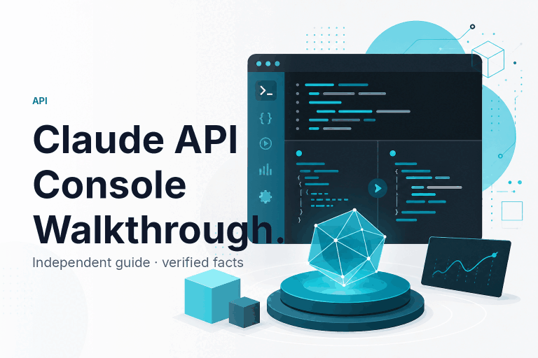 Claude API Console Walkthrough — featured
