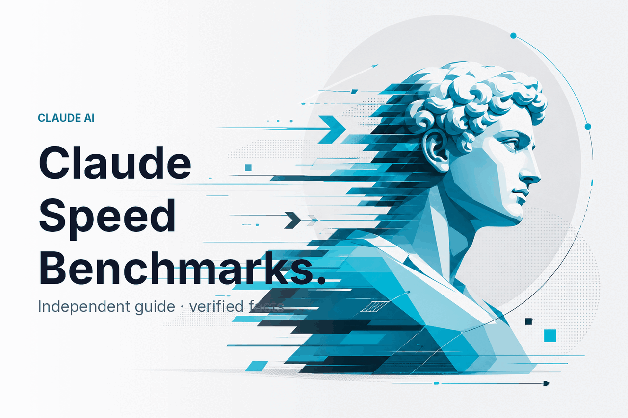 Claude Speed Benchmarks — hero illustration.