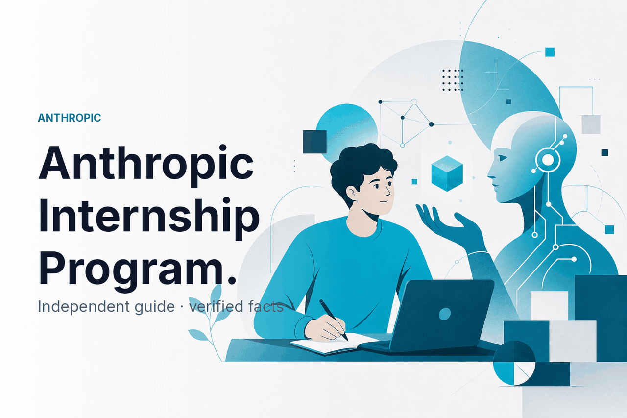 Anthropic Internship Program — hero illustration.