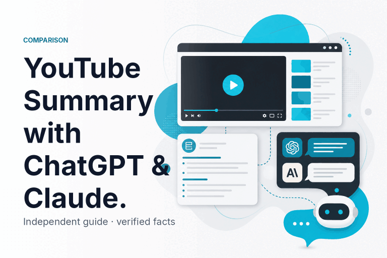 YouTube Summary with ChatGPT & Claude — featured