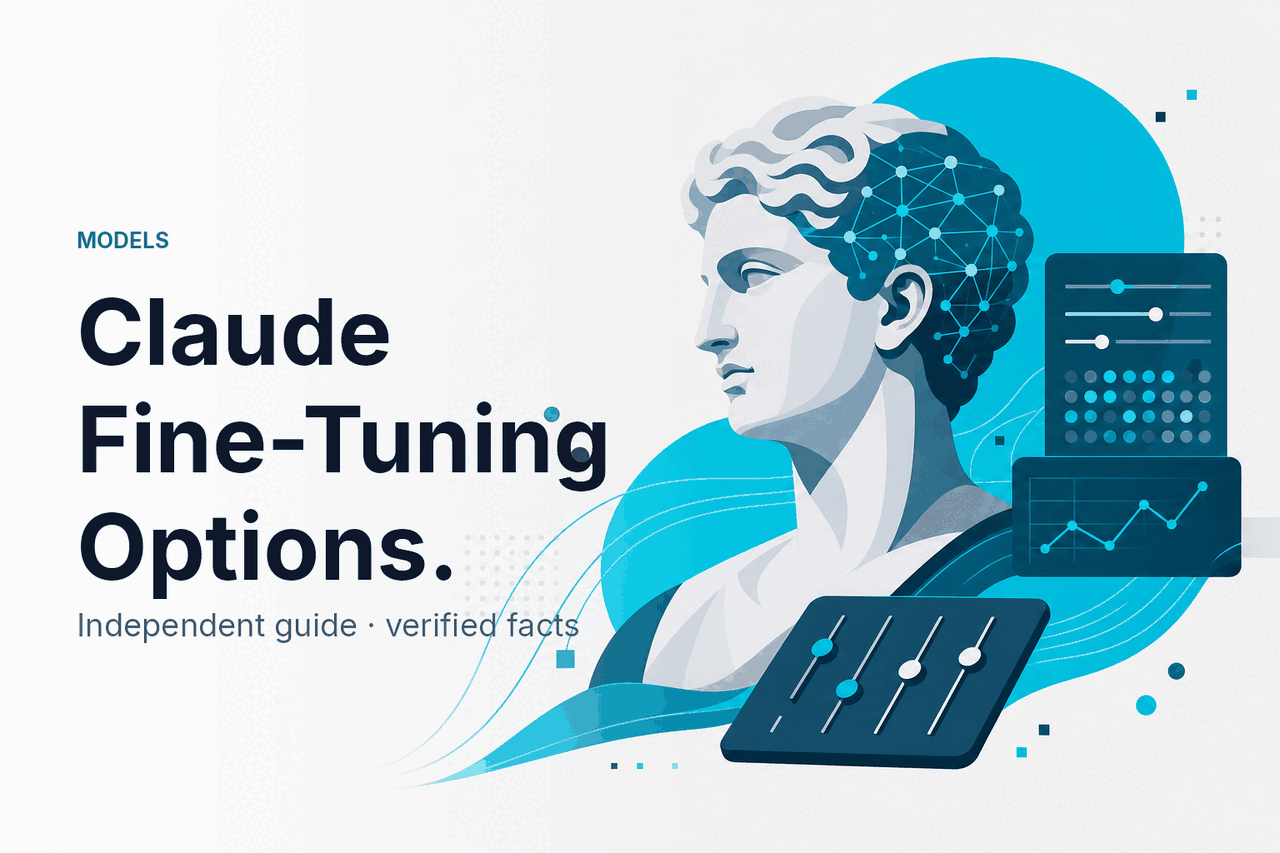 Claude Fine-Tuning Options — hero illustration.