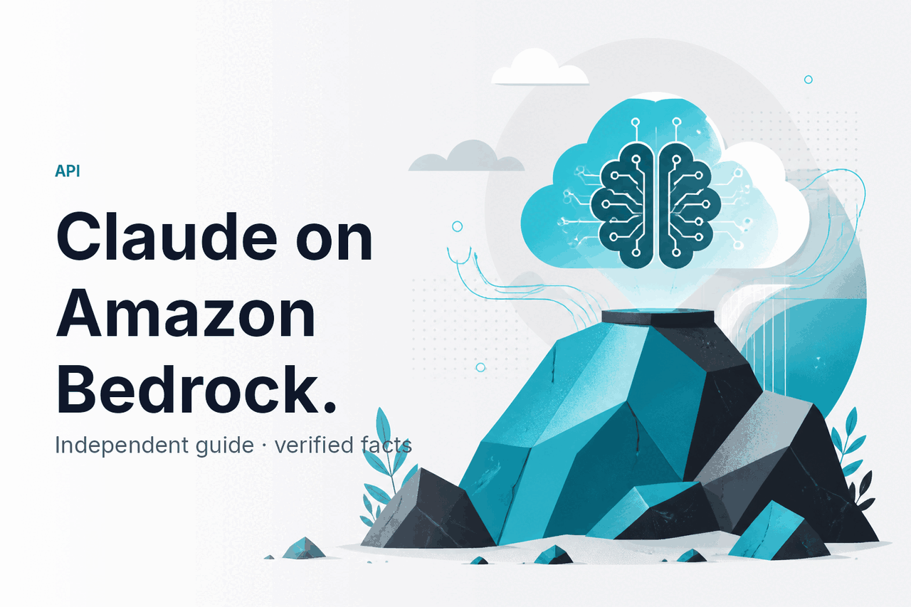 Claude on Amazon Bedrock — Setup — hero illustration.