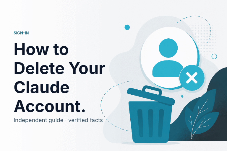 How to Delete Your Claude Account — featured