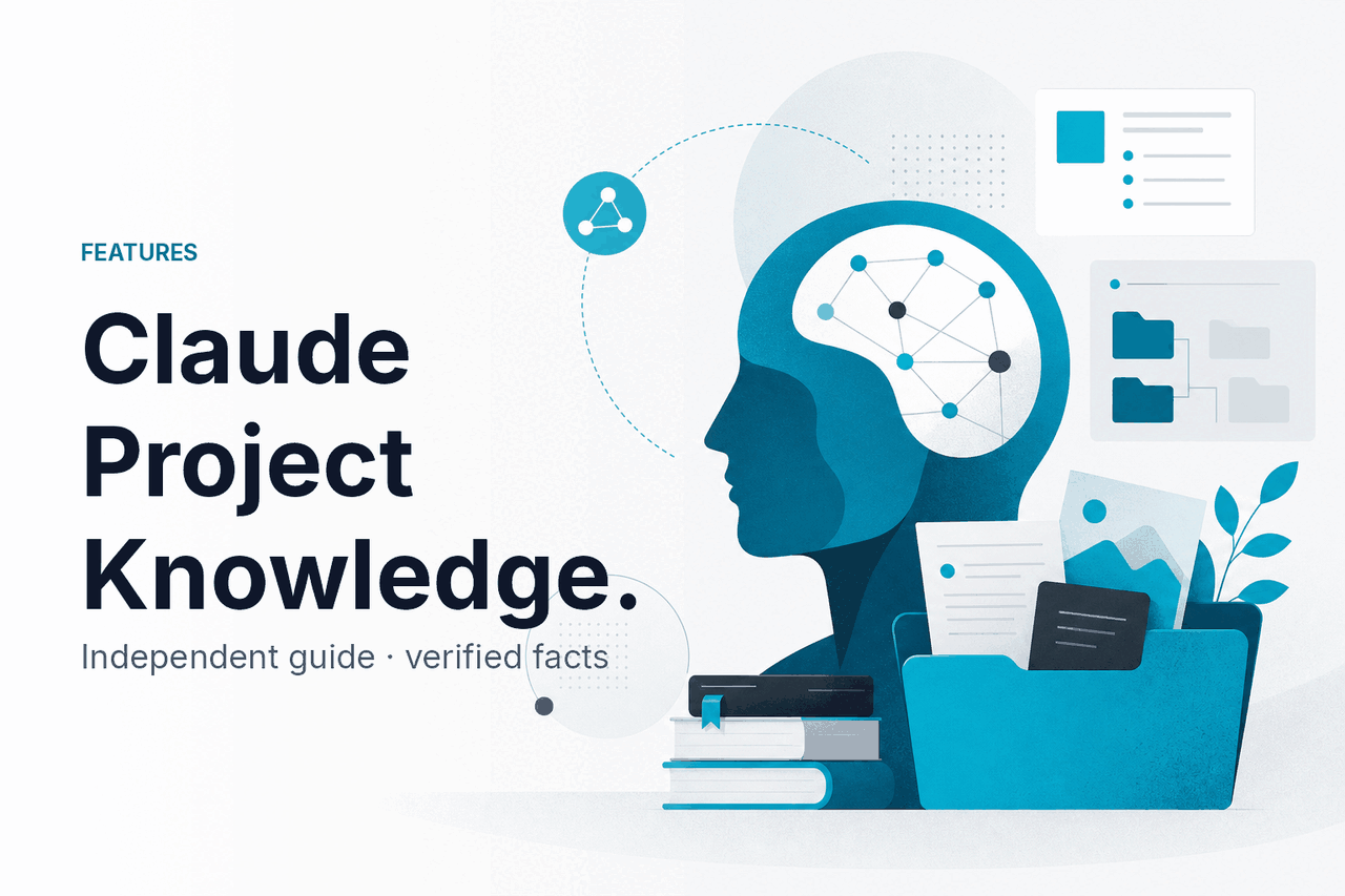 Claude Project Knowledge — Add Reference Files — hero illustration.