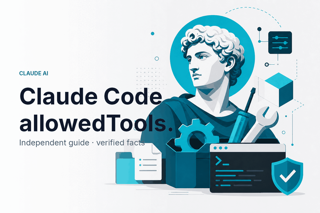 Claude Code allowedTools — Tool Restrictions — hero illustration.