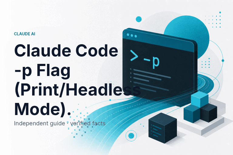 Claude Code -p Flag (Print/Headless Mode) — featured