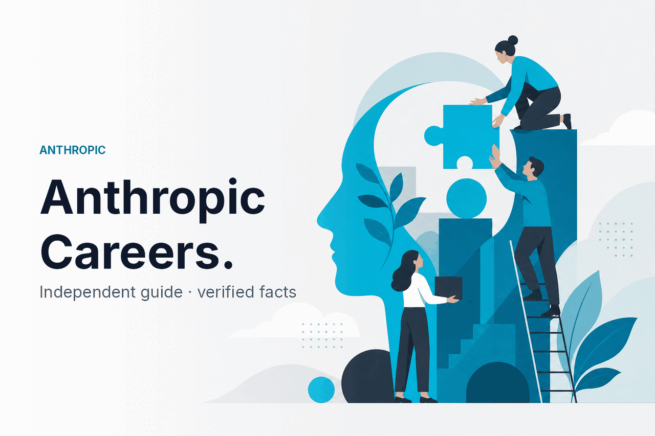 Anthropic Careers — How to Get a Job — hero illustration.