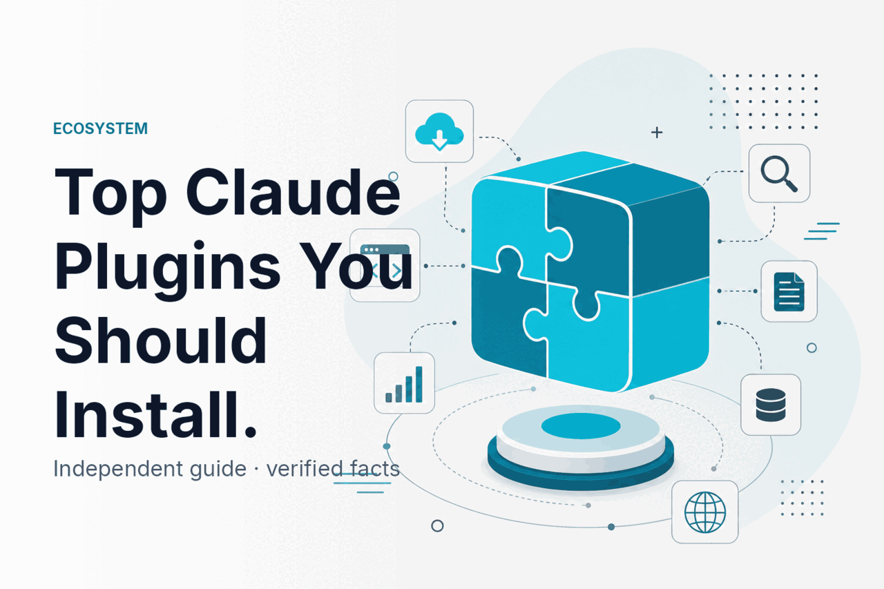 Top Claude Plugins You Should Install — hero illustration.