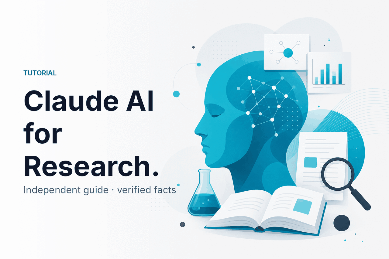 Claude AI for Research — Workflows — hero illustration.