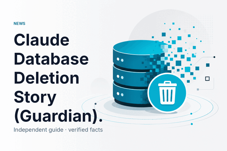 Claude Database Deletion Story (Guardian) — featured