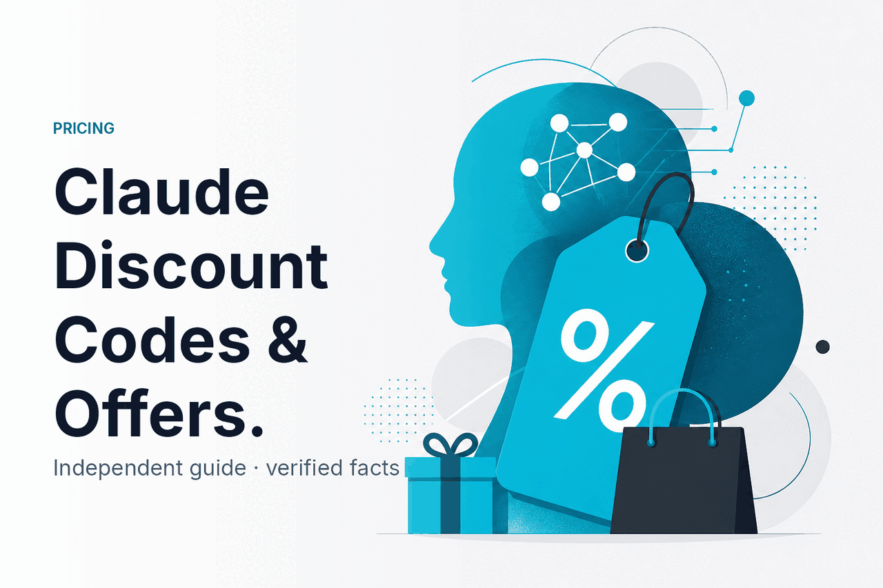 Claude Discount Codes & Offers — hero illustration.