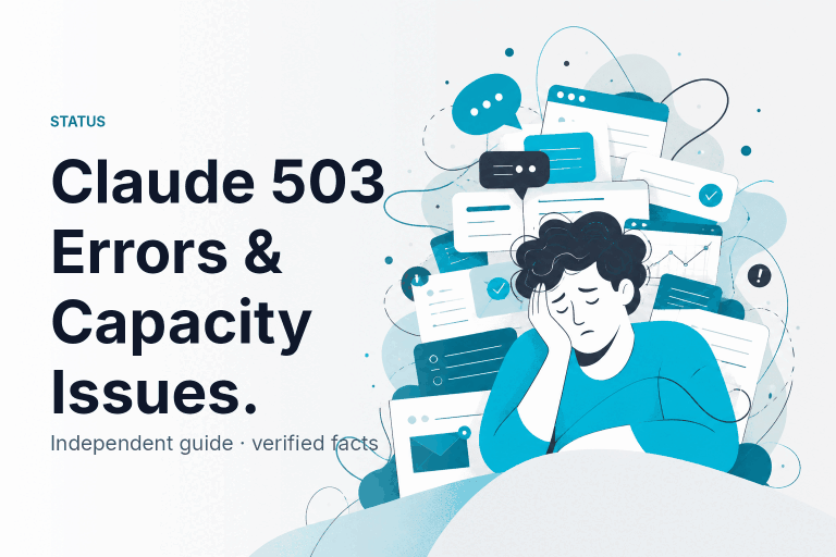 Claude 503 Errors & Capacity Issues — featured
