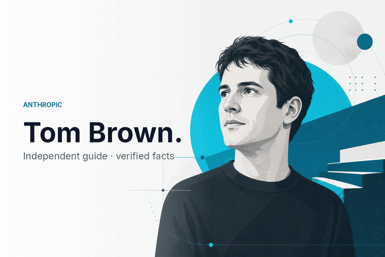 Tom Brown — Anthropic Researcher — hero illustration.