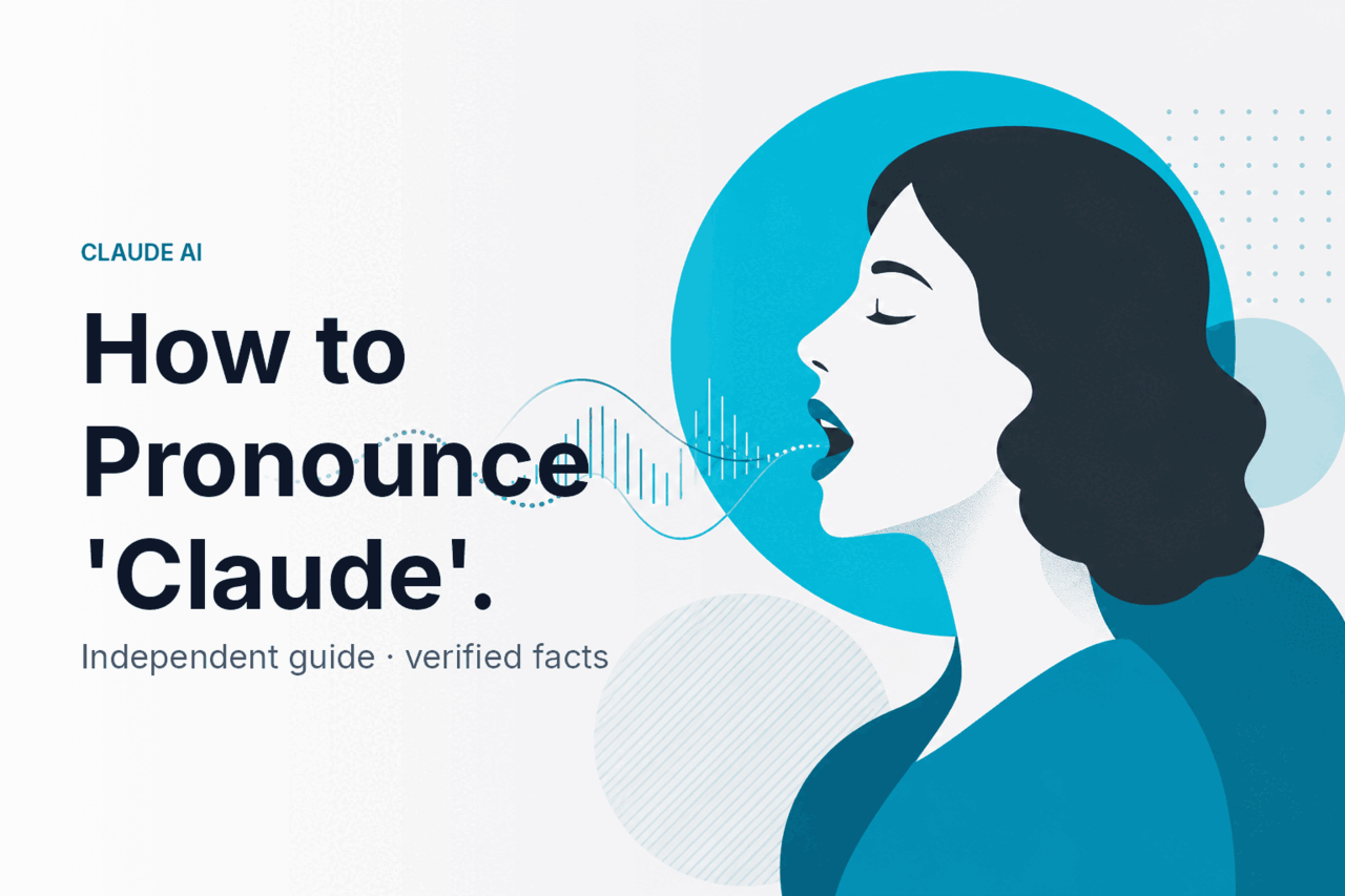 How to Pronounce 'Claude' — hero illustration.