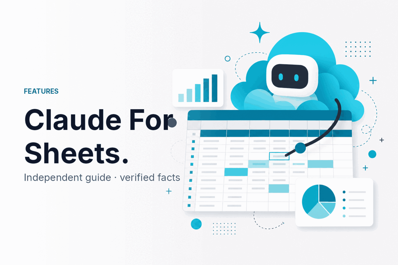 Claude For Sheets — Google Sheets Integration — hero illustration.