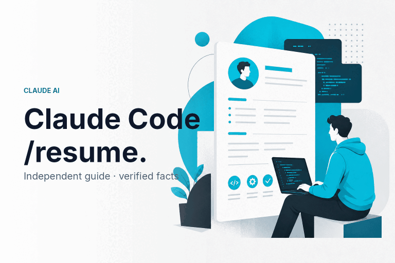 Claude Code /resume — Continue a Session — featured