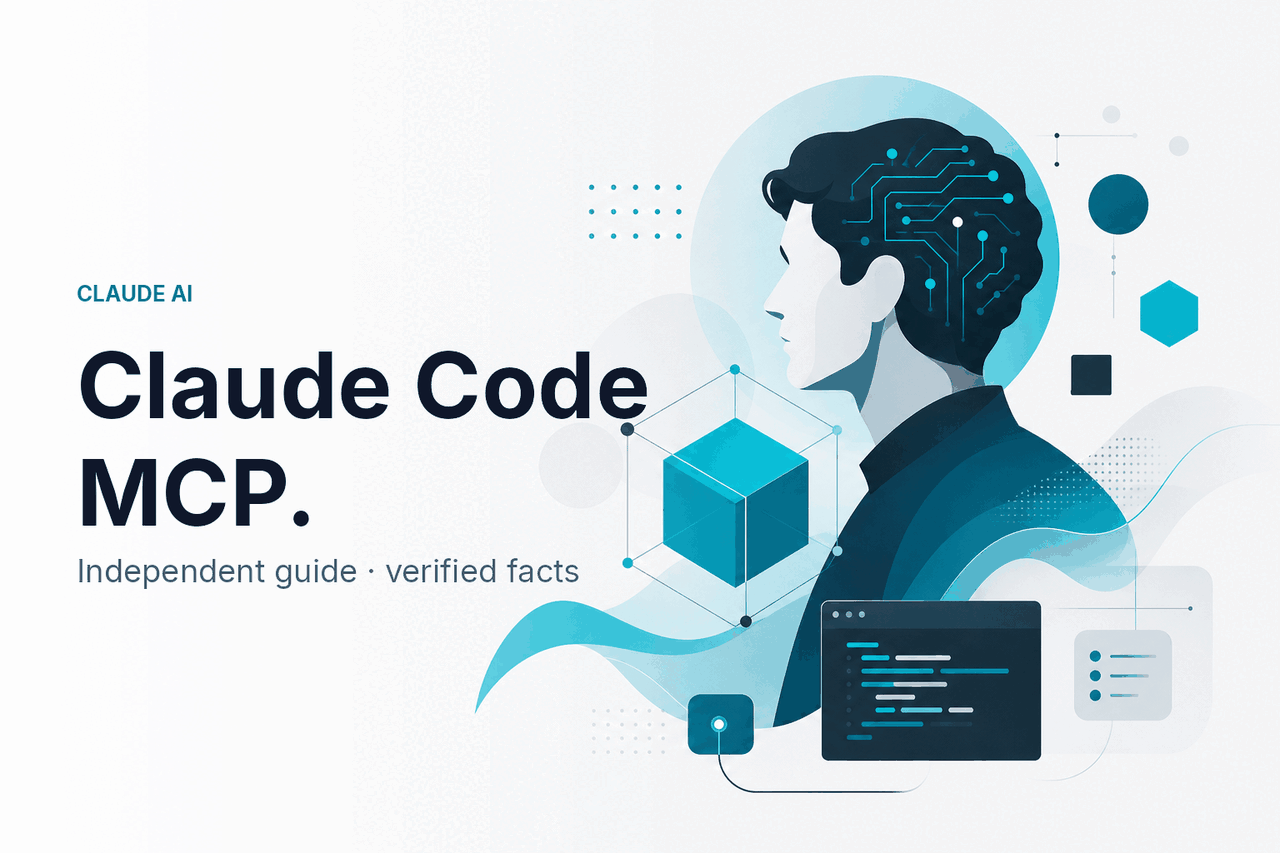 Claude Code MCP — Model Context Protocol — hero illustration.