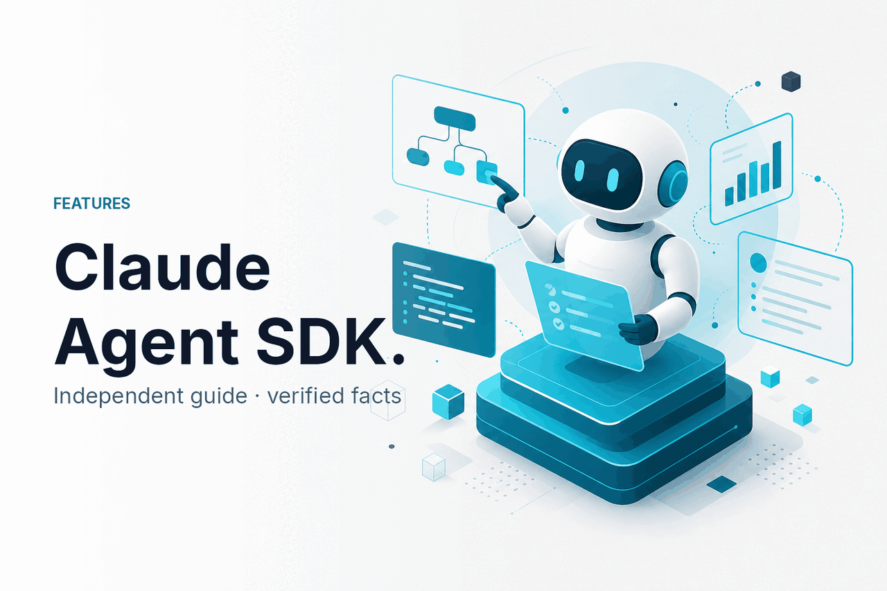 Claude Agent SDK — Build Your Own Agent — hero illustration.