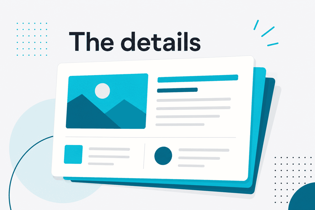 Abstract news-update illustration