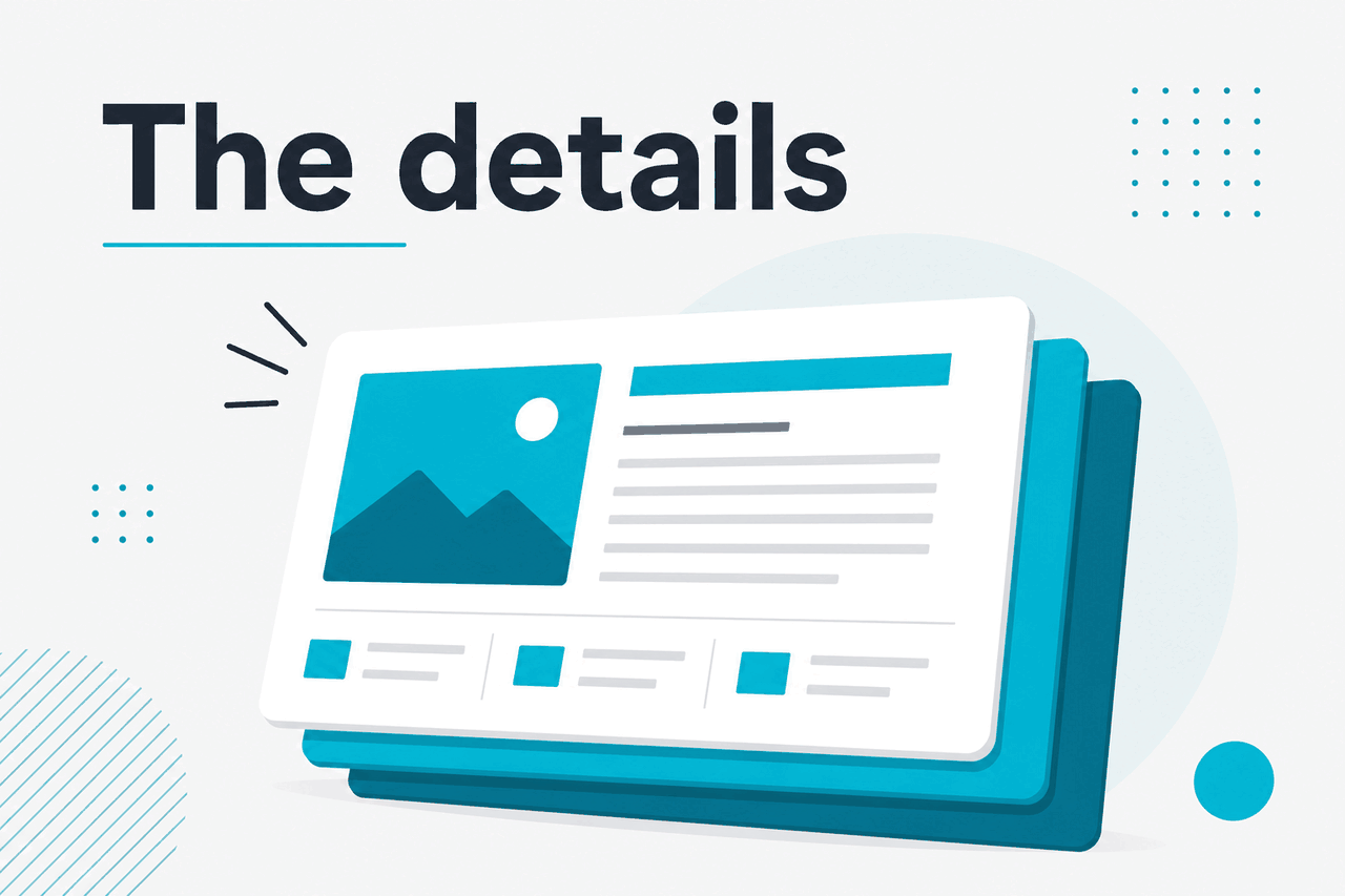 Abstract news-update illustration