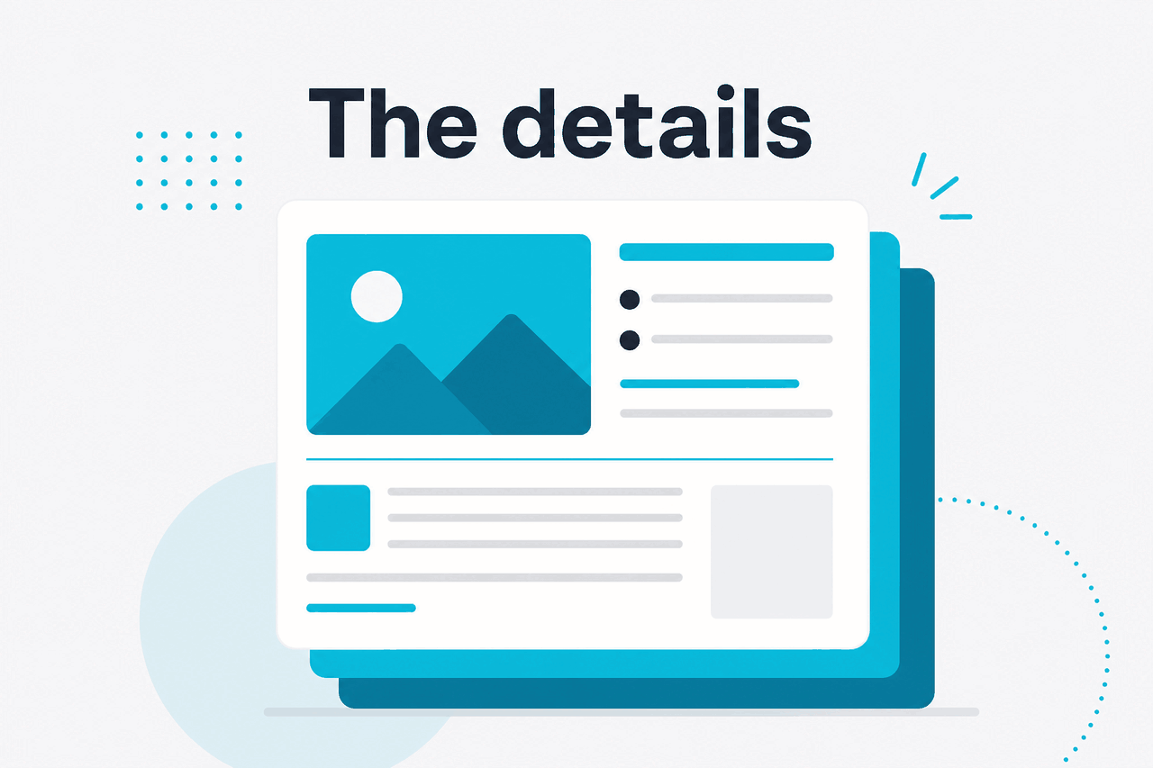 Abstract news-update illustration