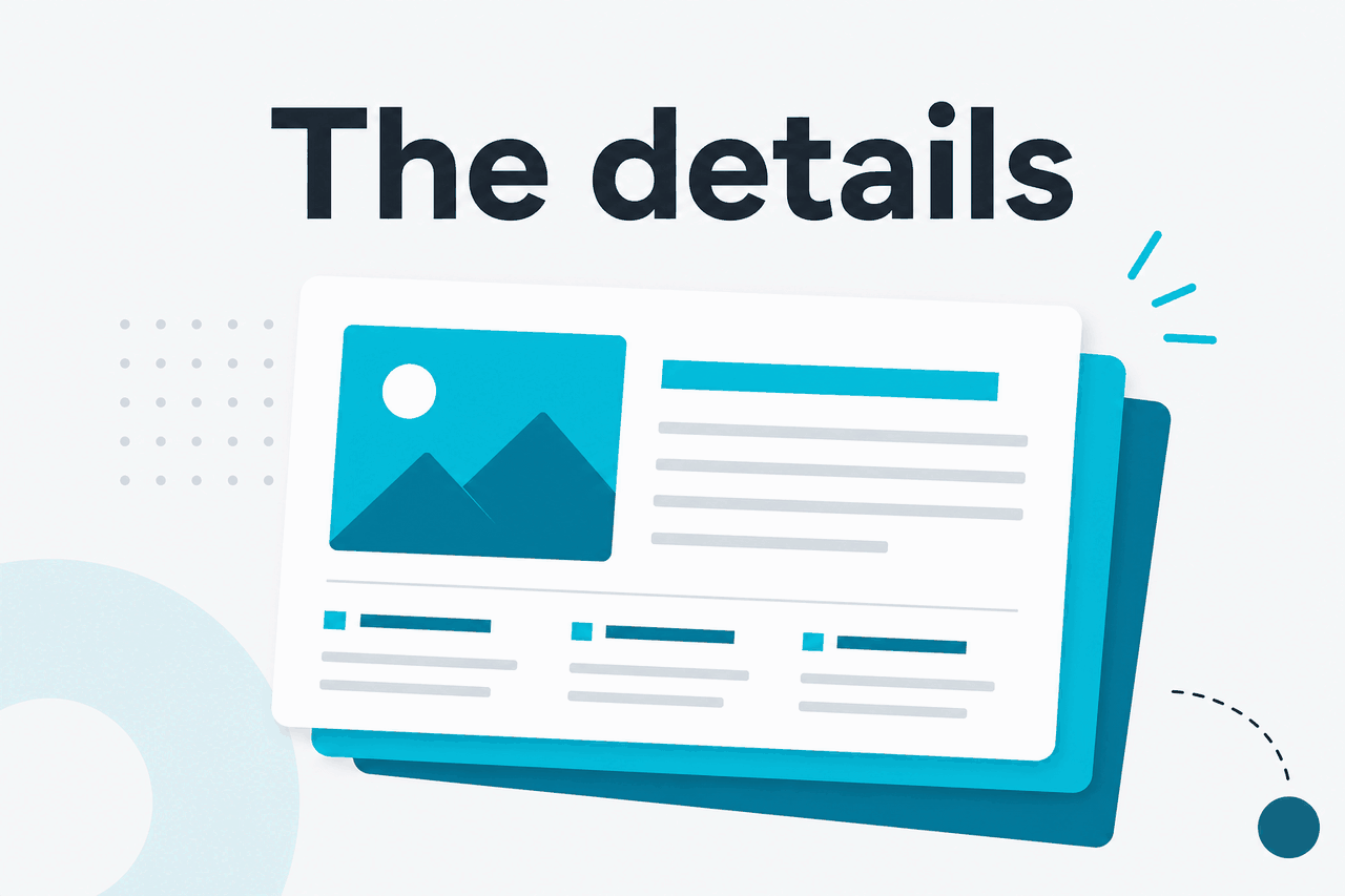 Abstract news-update illustration