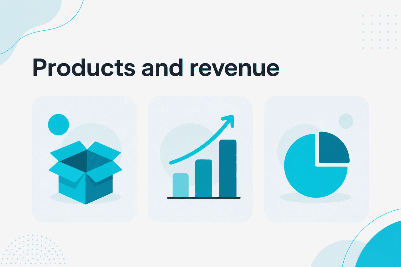 Abstract Anthropic product family illustration