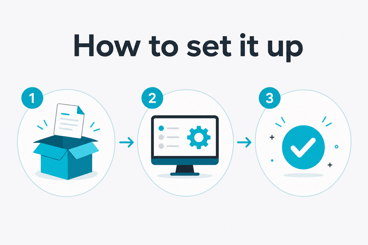 Illustration of reviewing an agent's output files before using them.