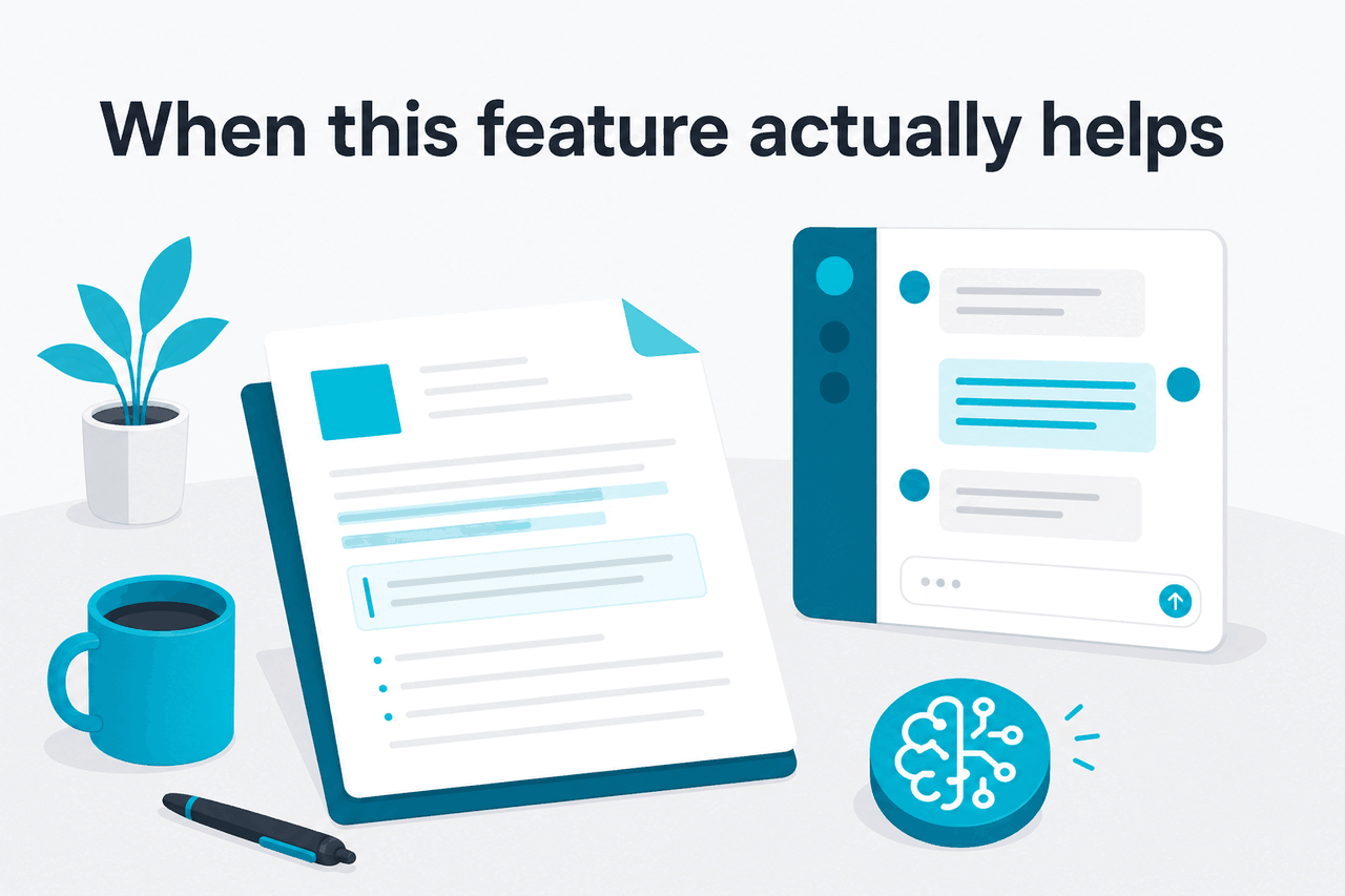 Use-case scene for claude citations
