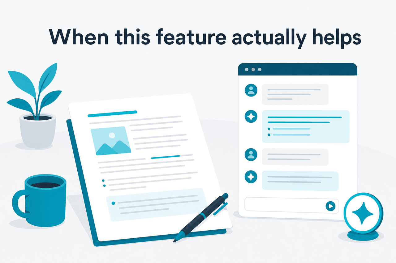 Use-case scene for claude imagine