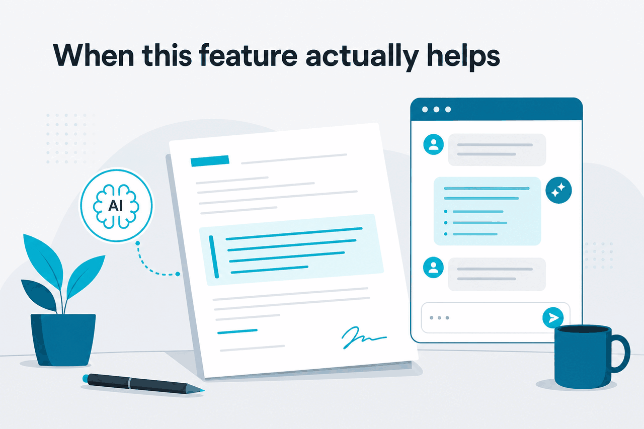 Use-case scene for claude for sheets