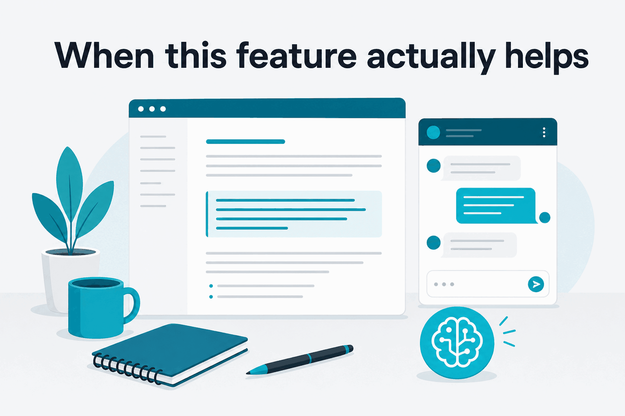 Use-case scene for claude projects
